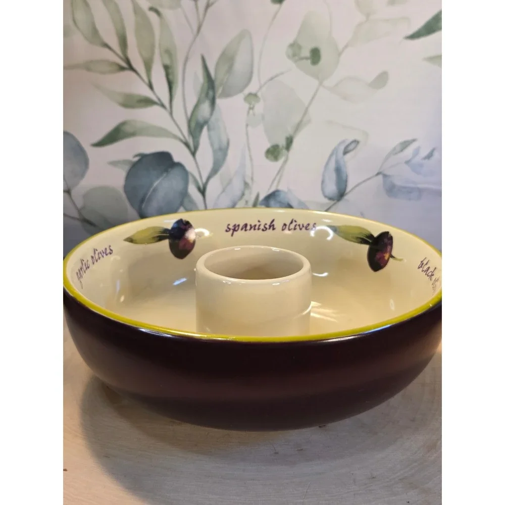Liddy stoneware olive